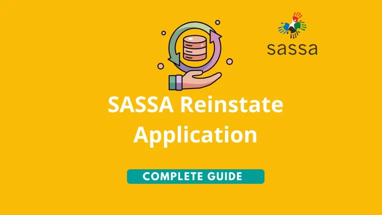 SASSA Reinstate Application
