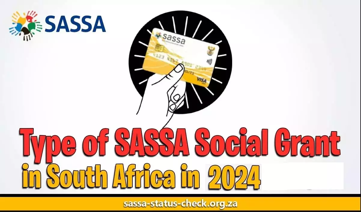 Types of SASSA Social Grant